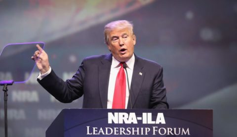 Veja discurso de Trump para a NRA