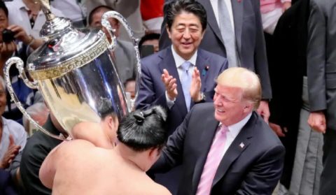 Visita de Trump ao Japão tem pouco efeito prático