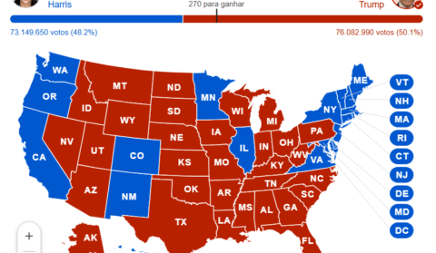 Como Trump reconquistou os estados-pêndulo na eleição de 2024?