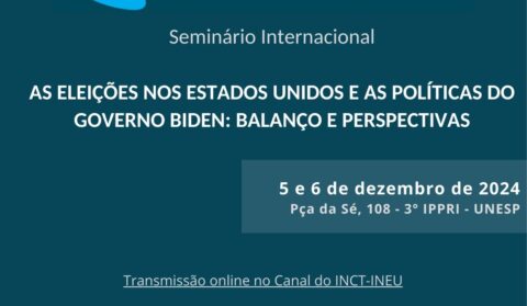 INCT-INEU convida para seminário internacional anual sobre eleições nos EUA